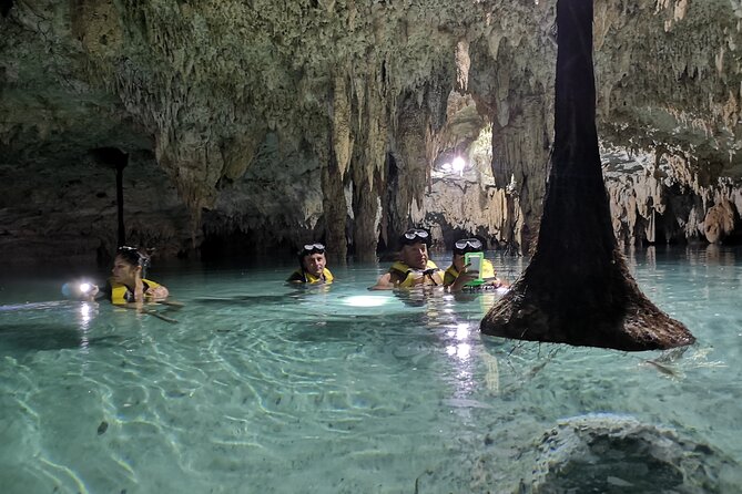 Private Dream Underground World (Off the Beaten Path Cenote Cavernous Exploring) - Snorkeling Through Crystalline Aquatic Passages