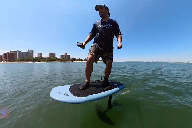 Private E-foil Surfing in New York - Key Points