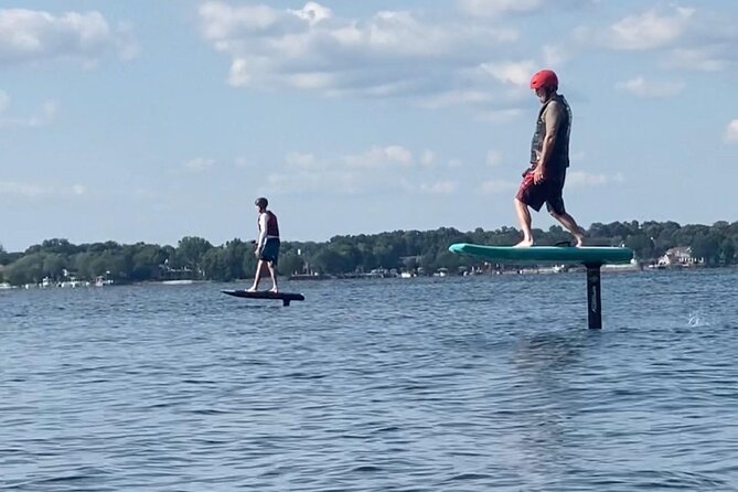 Private Efoil Adventure on Lake Norman, Lake Wylie or MIL With Charlotteefoil - Key Points