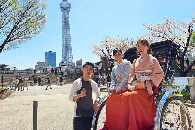 Private Experience Wear a Kimono With Rickshaw Ride in Asakusa - Cancellation and Booking Flexibility