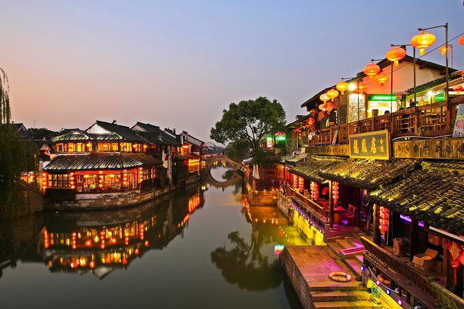 Private Fengjing and Xitang Water Town Sunset Boating Tour With Dinner From Shanghai - Inclusions