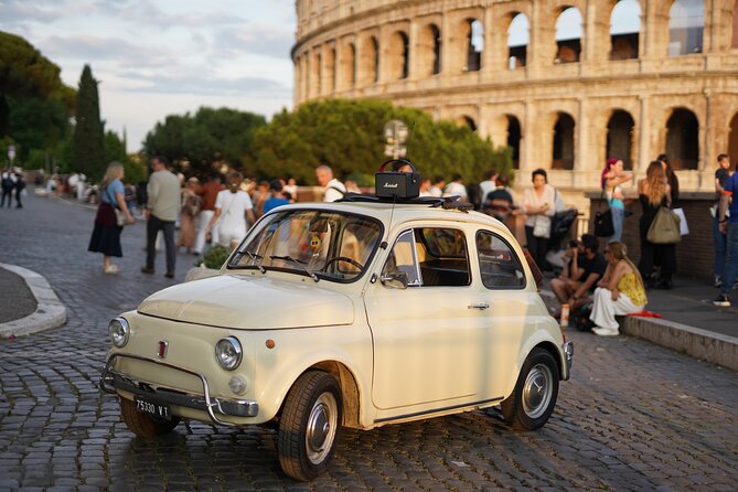 Private Fiat 500 Retro Car Tour With Professional Photoshoot - Retro Car Experience