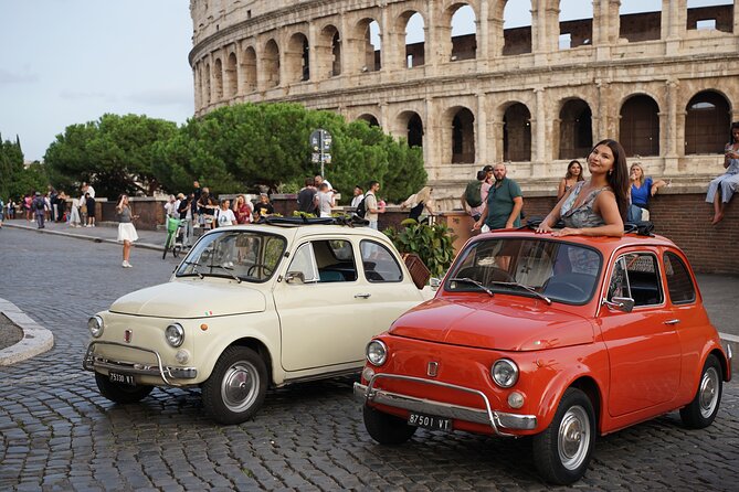 Private Fiat 500 Retro Car Tour With Professional Photoshoot - Convenient Pickup and Lunch