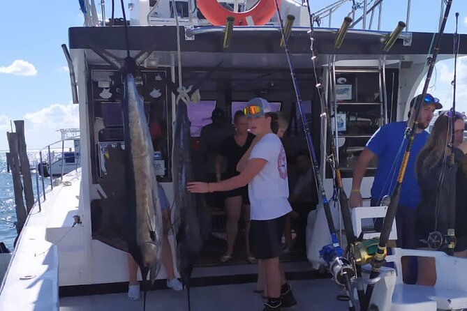 Private Fishing Charter Boat 48FT 12 Pax Good Marlin and Sailfish - Boat Accommodations and Capacity