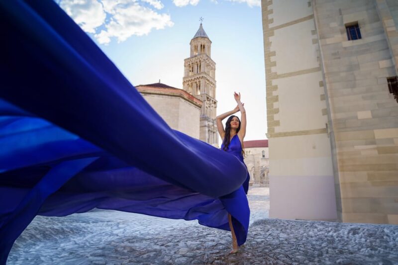 Private Flying Dress Photo Session in Split, Croatia - Dress Colors