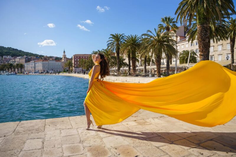 Private Flying Dress Photo Session in Split, Croatia - Photoshoot Locations