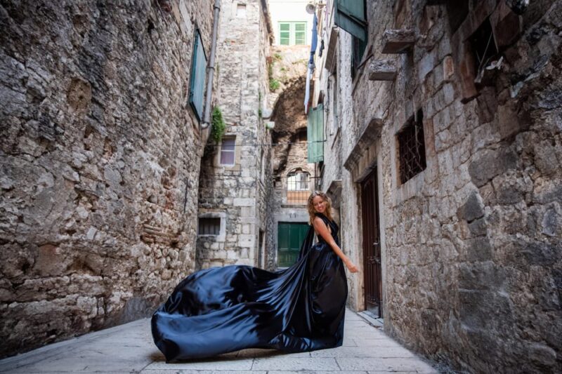 Private Flying Dress Photo Session in Split, Croatia - Scheduling Details
