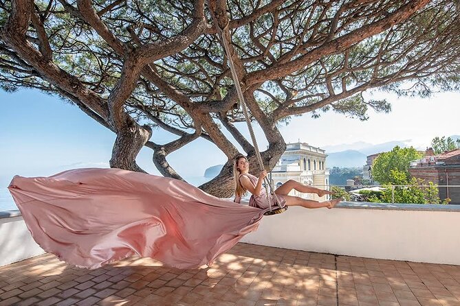 Private Flying Dress Photoshoot in Sorrento - Meeting and Shooting Locations