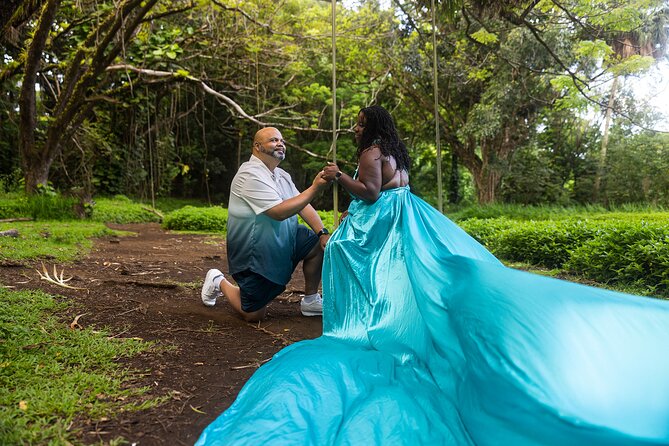 Private Flying Dress Photoshoot With A View - Included Amenities and Comforts