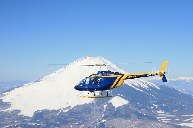 Private Fujisan Prefecture Helicopter Sky Tour With Transfer - Tour Inclusions
