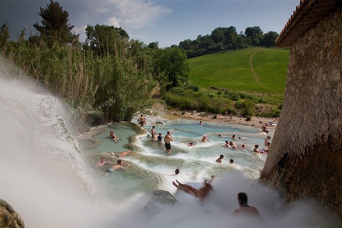 Private Full-Day Cascate Del Mulino Hot Springs From Rome - Visitor Experience