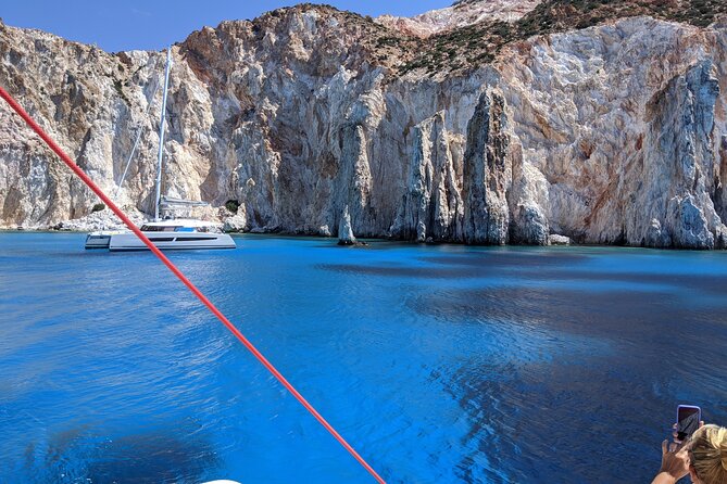 Private Full Day Catamaran Cruise From Paros With Lunch - Transportation and Accessibility