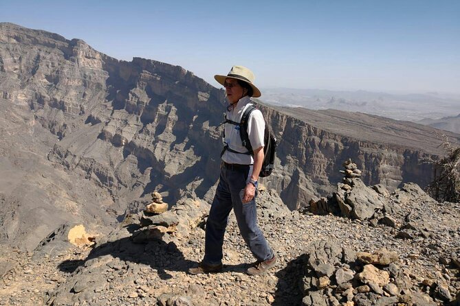 Private Full Day Guided Balcony Walk Hiking to Jebel Shams - Key Points