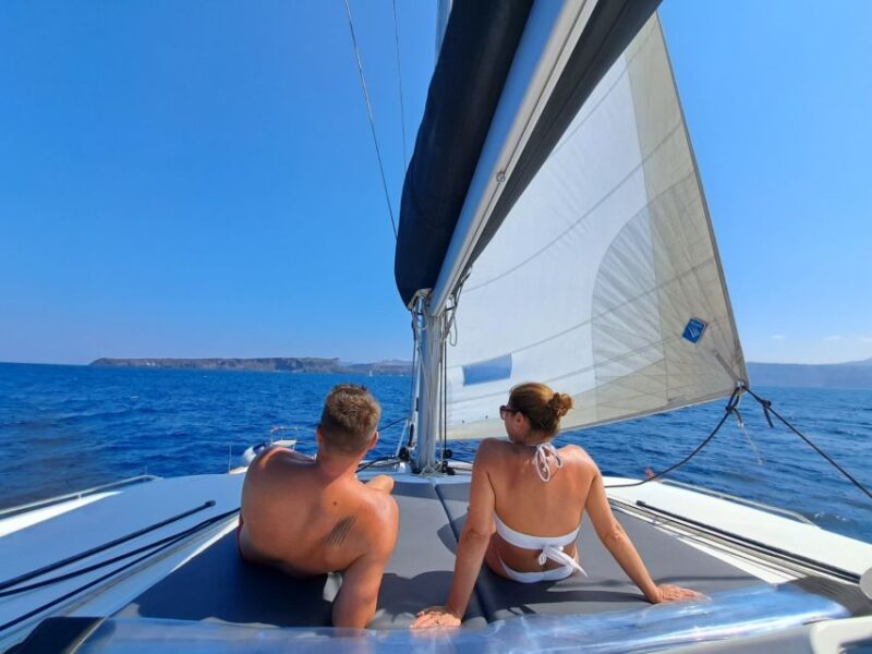 Private Full Day Paros Catamaran Cruise - Key Points