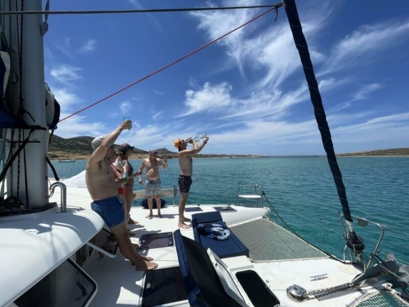 Private Full Day Paros Catamaran Cruise - Cruise Details