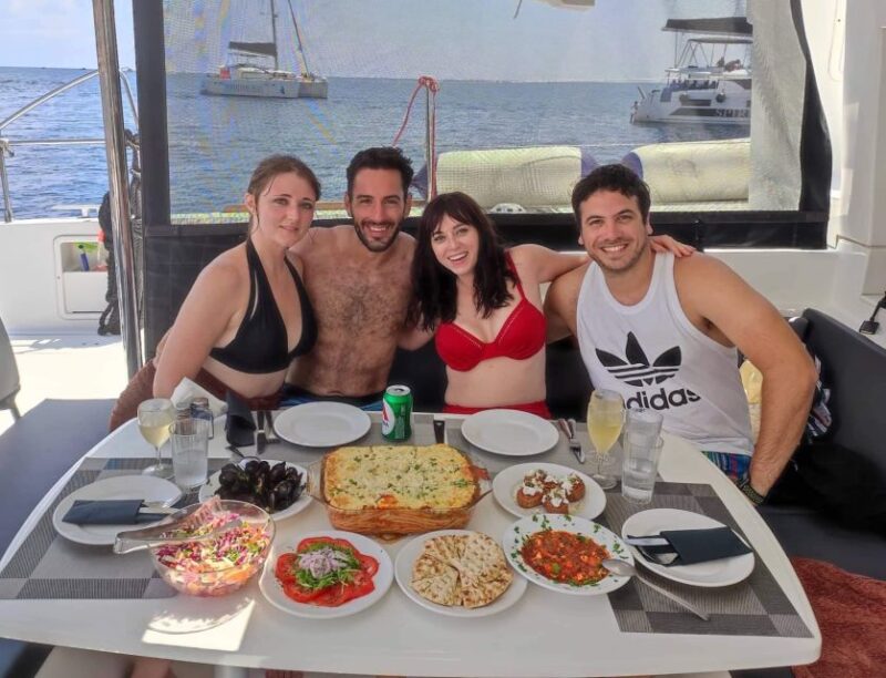 Private Full Day Paros Catamaran Cruise - Highlights