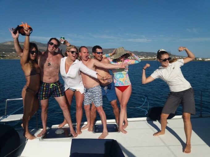 Private Full Day Paros Catamaran Cruise - Vessel Orientation