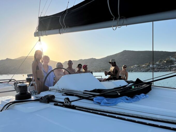 Private Full Day Paros Catamaran Cruise - Transfer Scheduling