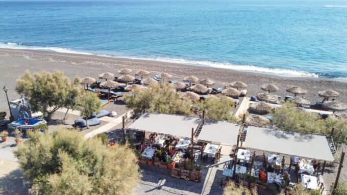 ~ Private Full Day Santorini Road Tour ~ - Prophet Elias Mountain Viewpoint