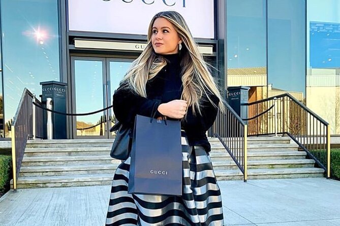 PRIVATE Full-Day Shopping Tour: the Mall GUCCI and Spaces PRADA Outlet - Luxury Shopping With Convenience and Comfort