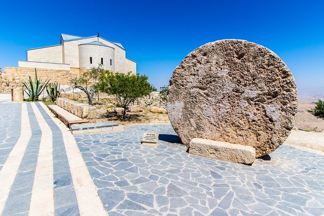 Private Full Trip of Madaba City Mosaics,Mount Nebo,Dead Sea & Amman Sightseeing - Franciscan Monastery at Mount Nebo