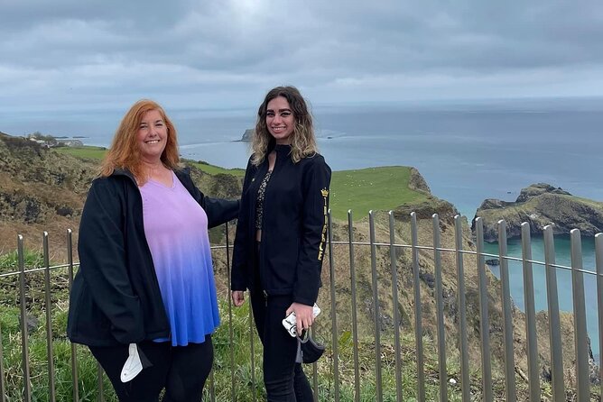 Private Giants Causeway Express Tour From Belfast - Crossing the Carrick-a-Rede Rope Bridge