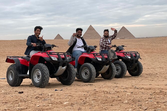 Private Giza Pyramids, Camel Ride ,sphinx, Lunch and ATV - Tour Duration