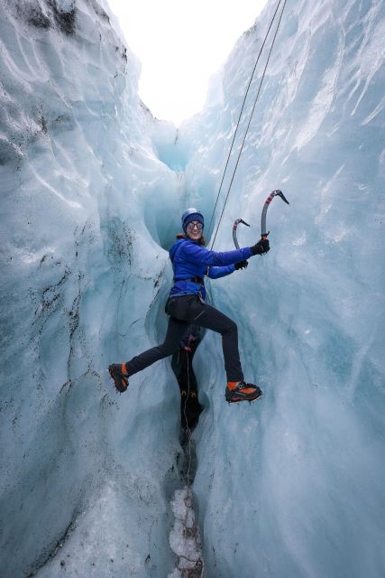 Private Glacier Zip Line + Ice Climb + Ice Cave - Key Points