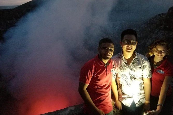 PRIVATE Granada+Apoyo Lagoon and Masaya Volcano Night Tour - Inclusions and Pickup