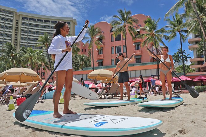 Private Group SUP Duo by Waikiki Beachboys at the Royal - Activity Overview