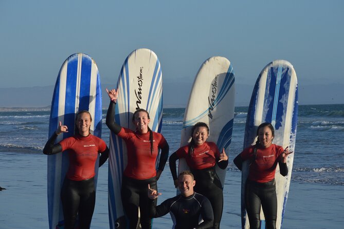 Private Group Surfing Class, Pismo Beach California W Instructor - Experience and Expectations