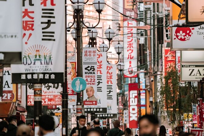 Private Guided Custom Walking Tour in Osaka - Included Refreshments