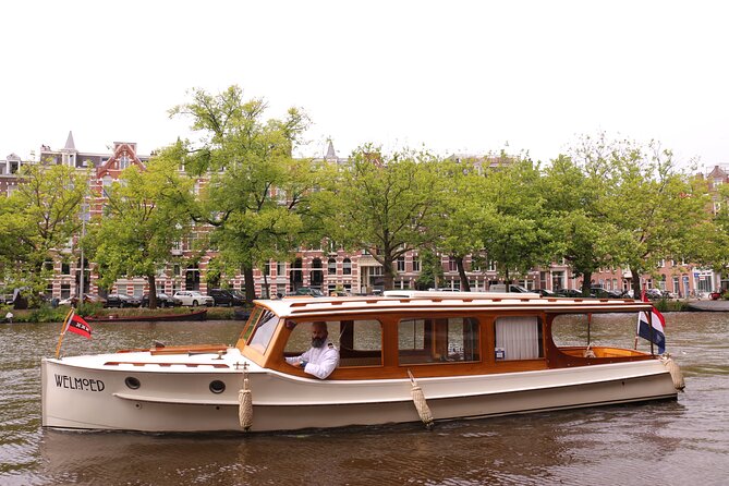 Private Guided Historic Amsterdam Canal Cruise in a Salon Boat - View Landmarks and Attractions