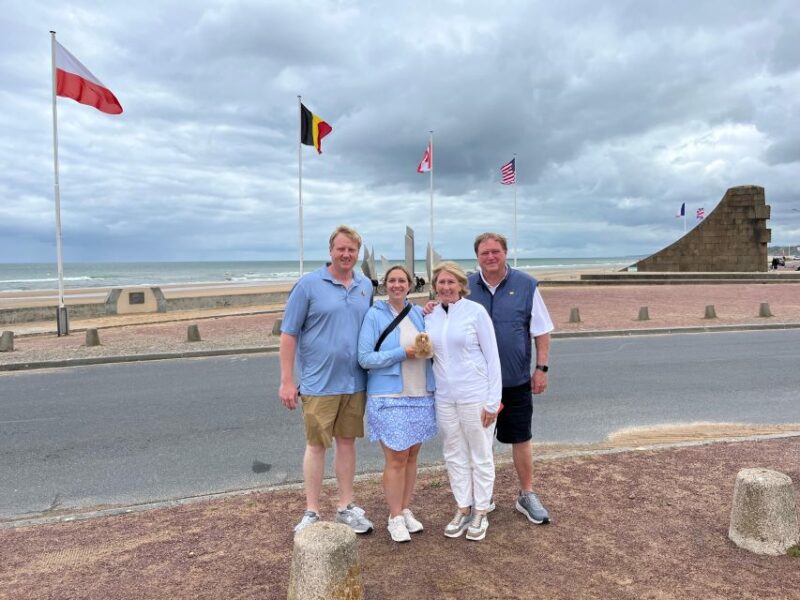 Private Guided Mont Saint Michel & D-Day Tour From Paris - Normandy American Cemetery & Visitor Center