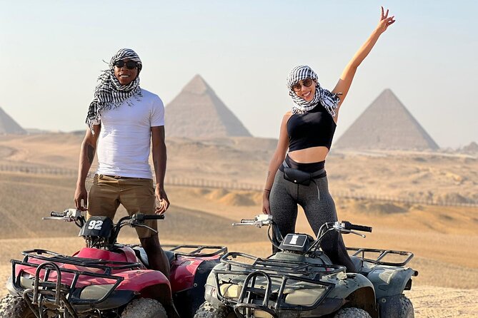 Private Guided Tour Giza Pyramids,Atv Bike,Camel Ride & Shopping - Inclusions and Pickup