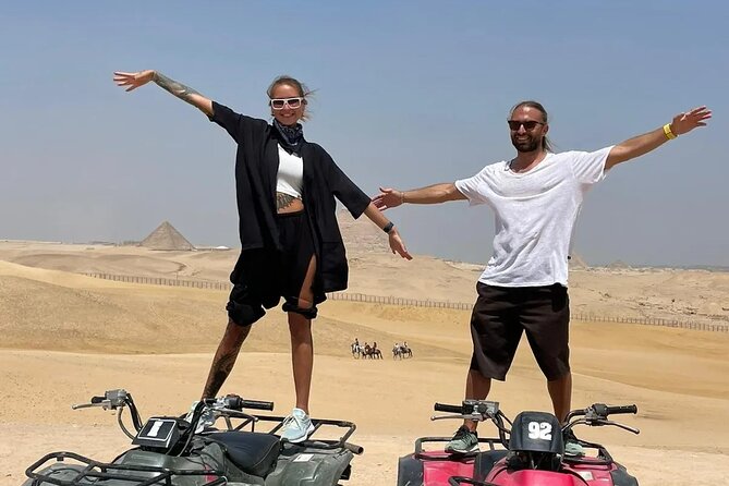 Private Guided Tour Giza Pyramids,Atv Bike,Camel Ride & Shopping - Cancellation Policy
