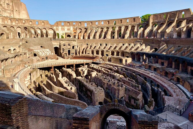 Private Guided Tour of Colosseum Underground, Arena and Forum - Inclusions