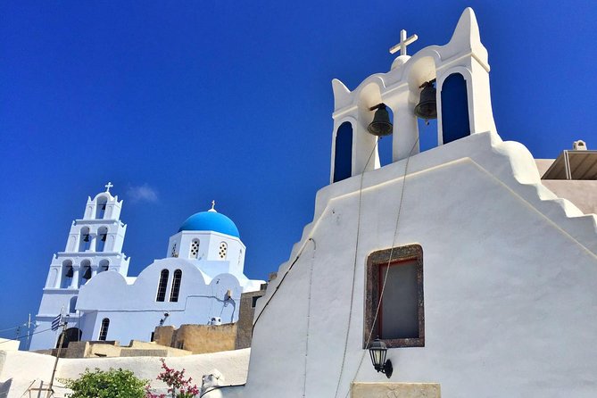 Private Guided Tour of Traditional Santorini With Wine Tasting- Full Day - Beachside Lunch