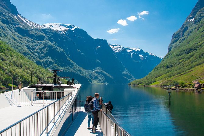 Private Guided Tour - Premium Nærøyfjord Cruise and Flåm Railway - Cruising the Nærøyfjord