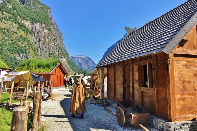 PRIVATE GUIDED TOUR: World Heritage Fjord Landscape – Viking Special – From Flåm - Visiting Njardarheimr Village
