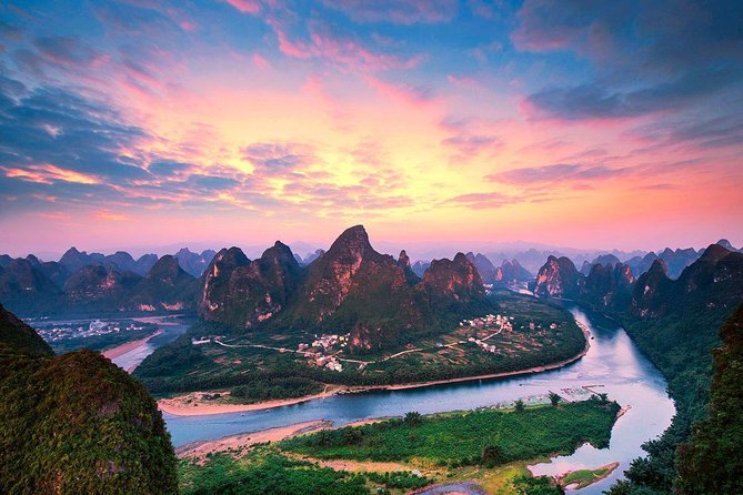 Private Guilin Day Tour Including Xianggong Hill And Li River With Raft Ride - Scenic Li River Cruise