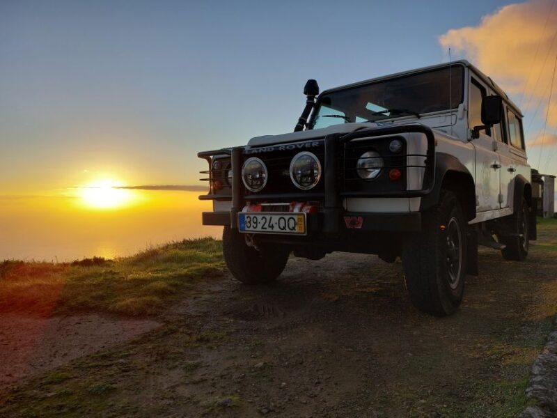 Private Half Day 4X4 Tour to Sete Cidades 1-4 People - Inclusions