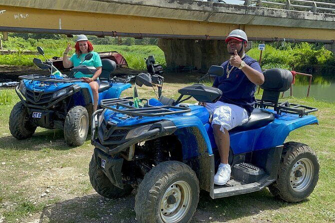 Private Half-Day Tour ATV's and Rick's Cafe with Pickup - The Adventure Begins: Stoney Vibez Tours and Missile Adventure Park