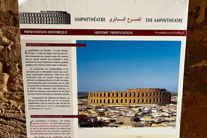 Private Half Day Tour to Roman Coliseum EL JEM From Monastir - Traveler Reviews