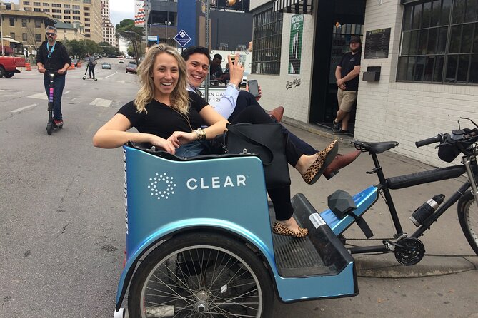 Private Half-Hour Pedicab City Tour of Austin - Whats Included
