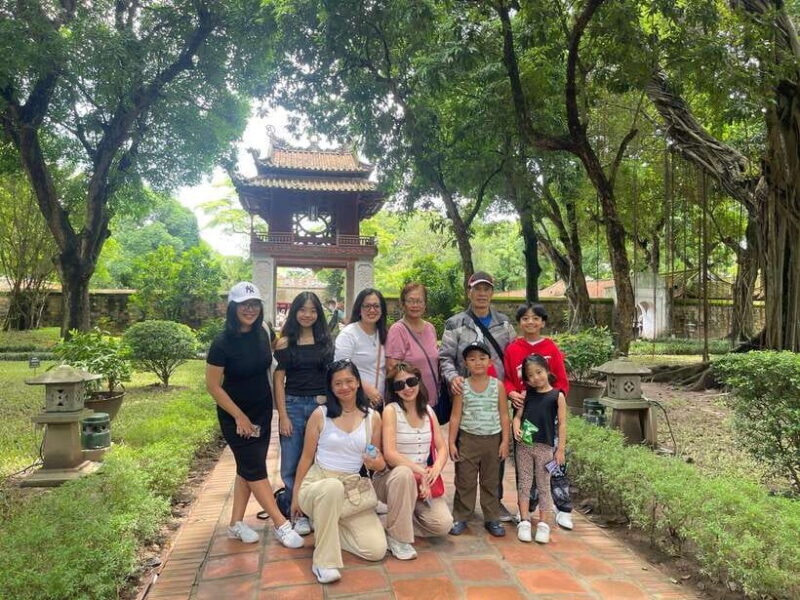 Private Hanoi City Half Day With Guide, Train Street - Ho Chi Minh Complex Visit