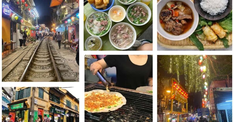 Private: Hanoi Street Food Tour With Train Street Experience - Key Points