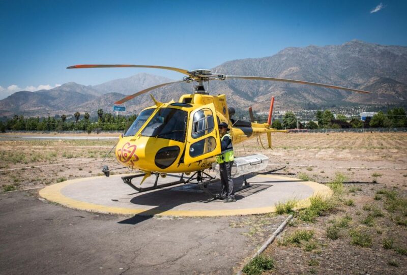 Private Helicopter Flight to Winery With Sparkling Wine - Winery Visit and Tour