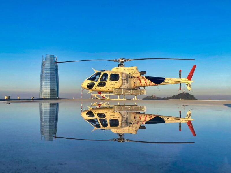 Private Helicopter Flight to Winery With Sparkling Wine - Scenic Flight Experience