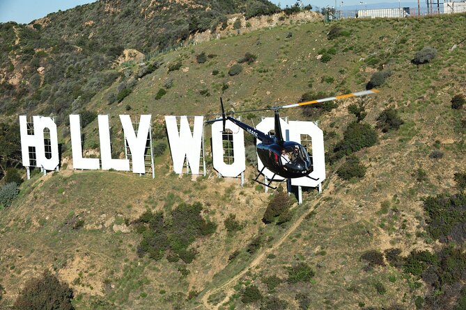 Private Helicopter Ride to Hollywood Sign - Inclusions